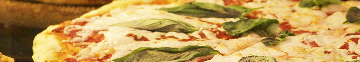 Eating Italian Pizza at Mannino's Pizzeria & Restaurant - Lebanon, PA restaurant in Lebanon, PA.
